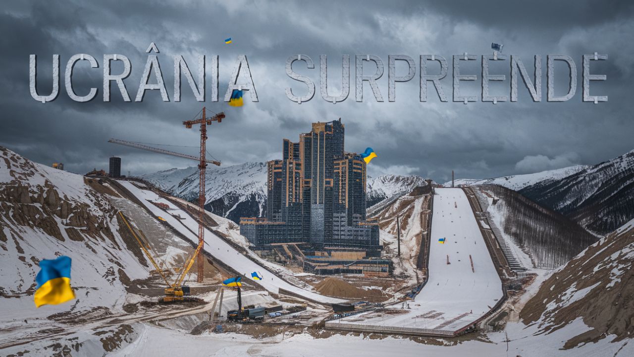 Ucrânia choca o mundo com um resort de £1,2 bilhão: O gigante das neves que está sendo construído em meio à guerra!