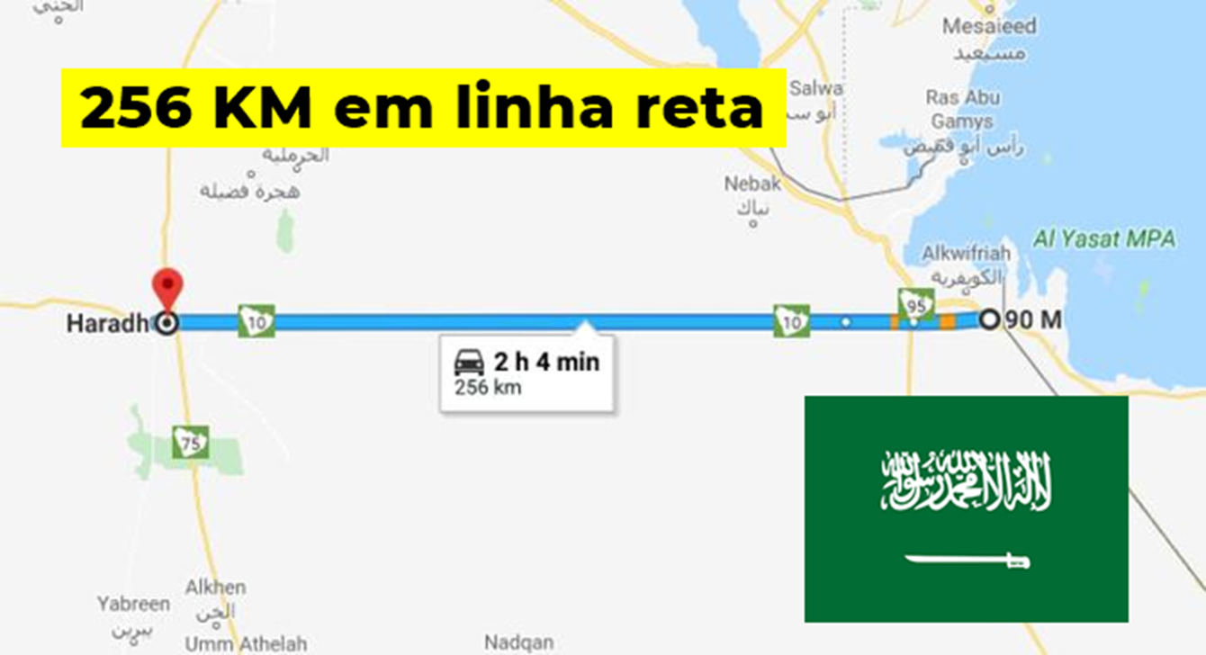 Arábia Saudita, estrada