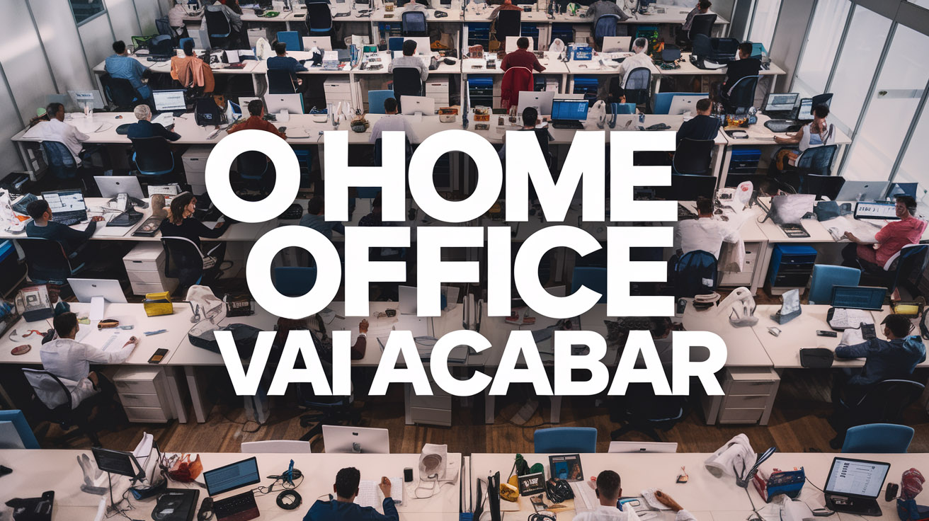 Empresas reavaliam o home office: de modelos híbridos a retornos obrigatórios ao presencial, mudanças impactam a dinâmica do mercado de trabalho!