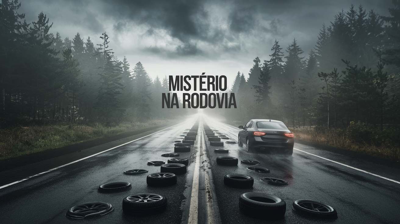 Motoristas relatam centenas de calotas espalhadas na Rodovia Oswaldo Cruz. Fenômeno está ligado ao superaquecimento dos freios na serra.