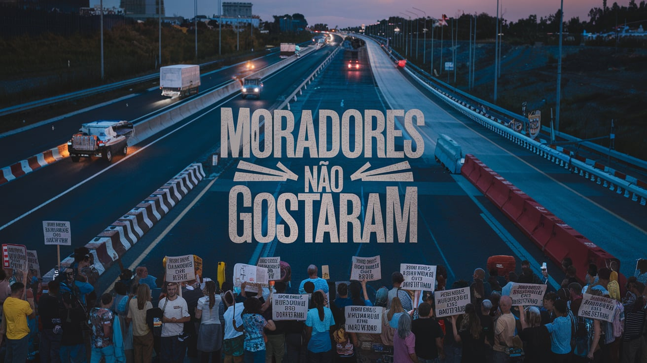 Moradores protestam contra fechamento de acessos na RR-205 após duplicação. Governo promete soluções, mas obras seguem atrasadas.