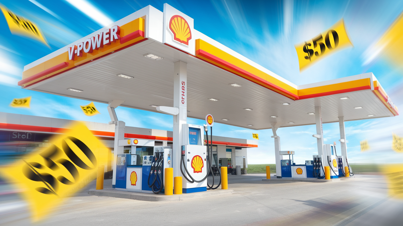 Shell oferece cupons de R$ 50 em promoção para combustíveis V-Power, mas a oferta é limitada a 11.000 clientes e a regiões selecionadas.