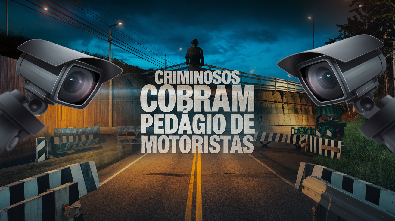 Criminosos monitoram estradas na fronteira Brasil-Bolívia com câmeras e cobram pedágios ilegais. Autoridades tentam reagir.