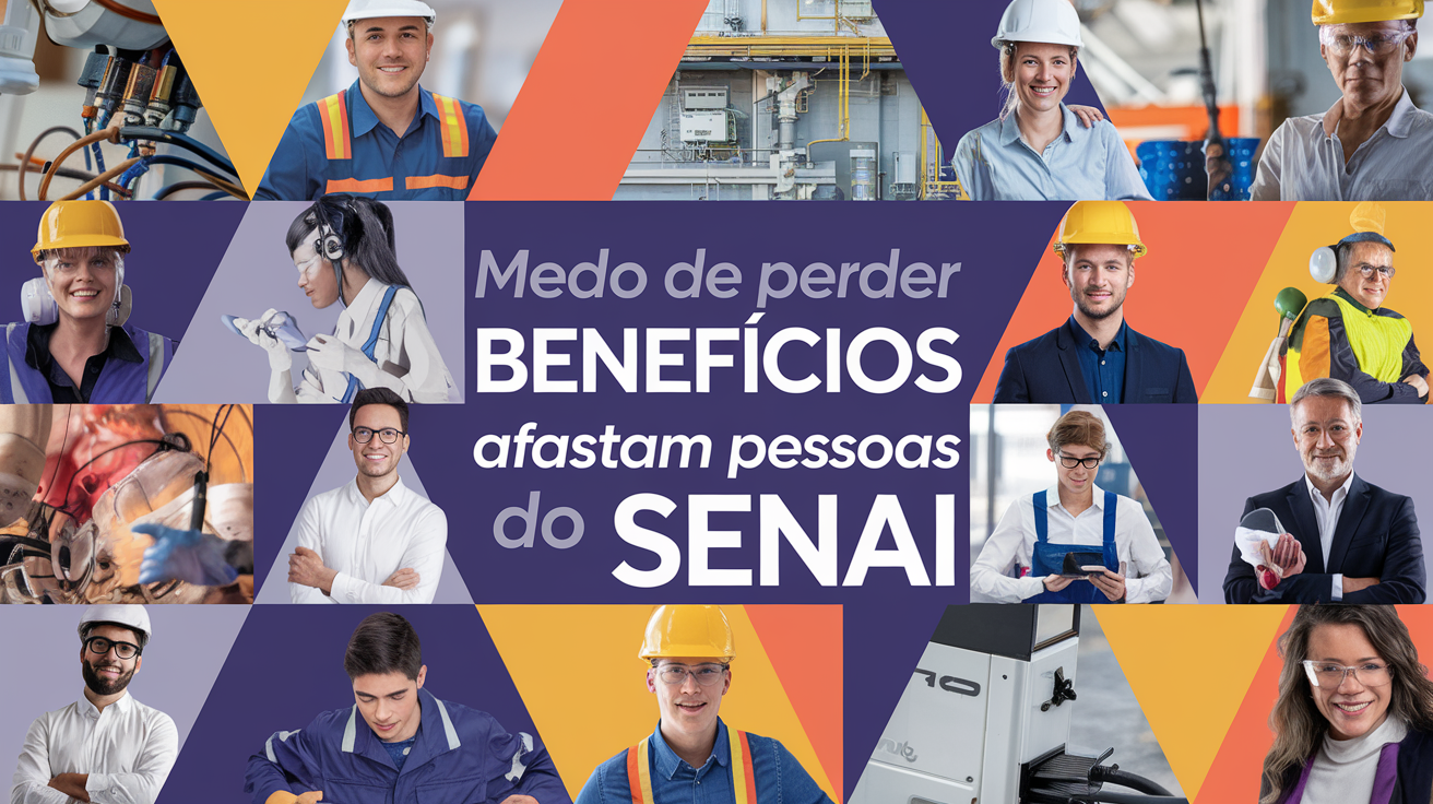 Senai-MS oferece 1.640 vagas gratuitas em cursos técnicos para 2025; beneficiários de programas sociais temem perder auxílios ao se inscreverem.