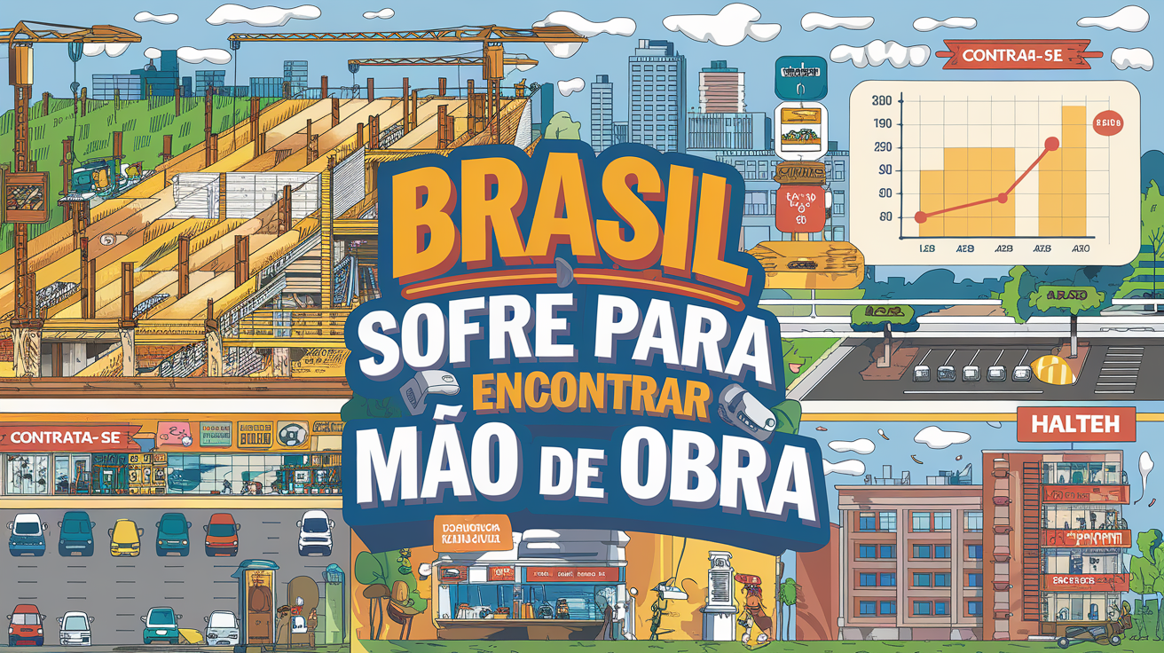 Brasil enfrenta escassez de mão de obra, mesmo com baixo desemprego. Falta de qualificação e assistêncialismo são apontados como causas.