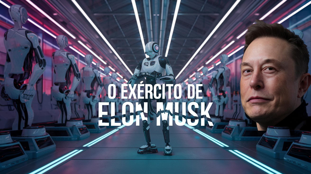 Tesla quer produzir 10 mil robôs humanoides Optimus em 2025. Meta ousada pode revolucionar a indústria e substituir humanos.