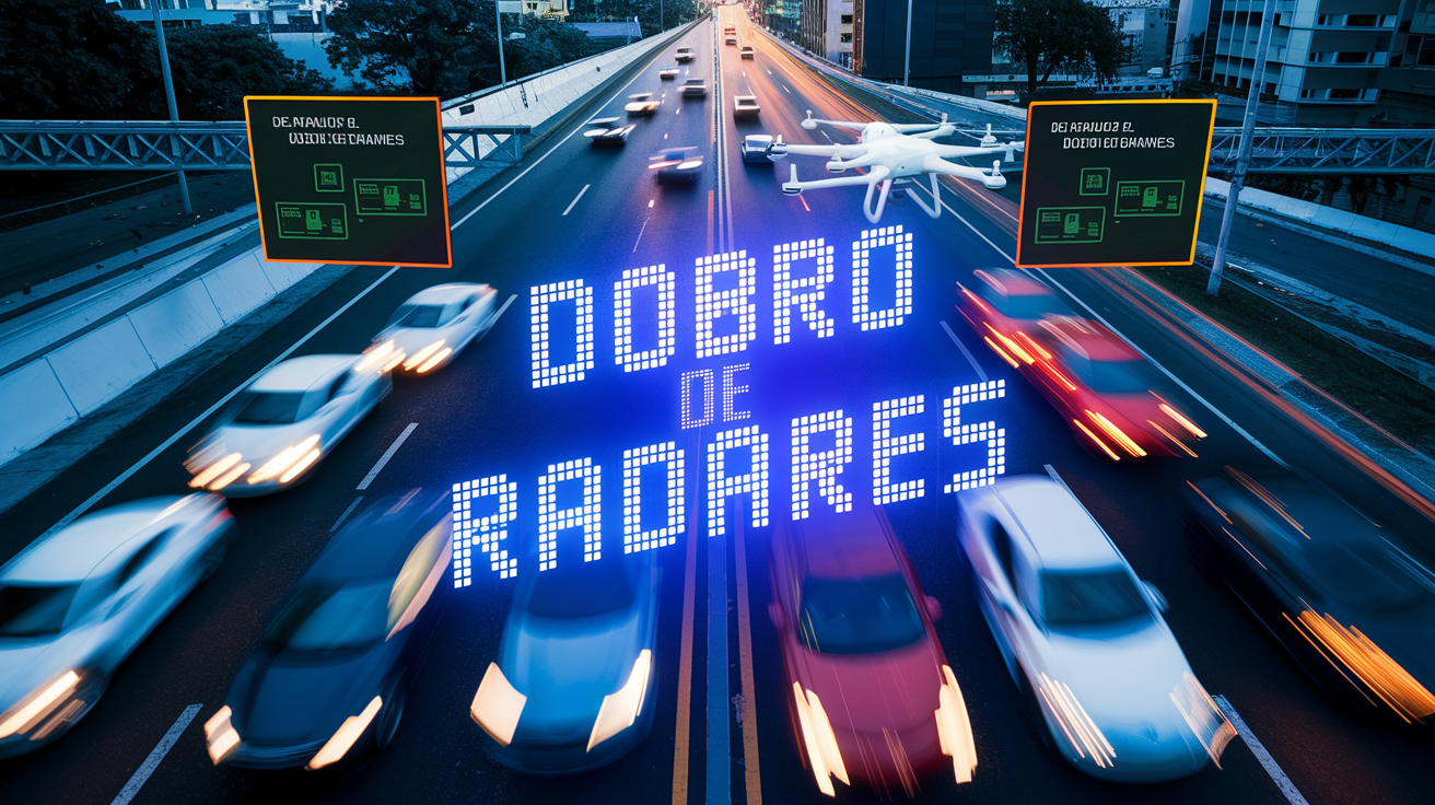 São Paulo dobrará o número de radares em rodovias estaduais até 2025, visando aprimorar a segurança e modernizar a fiscalização viária.