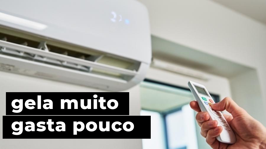 temperatura do ar-condicionado