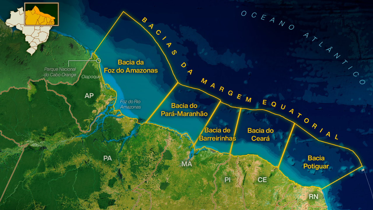 Parceria entre Petrobras e MIDR visa contribuir o desenvolvimento regional através da exploração de petróleo e gás na margem equatorial