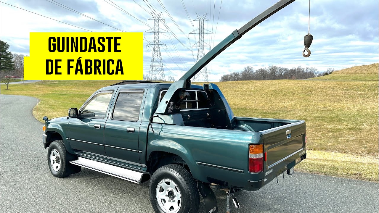 Toyota Hilux, guindaste
