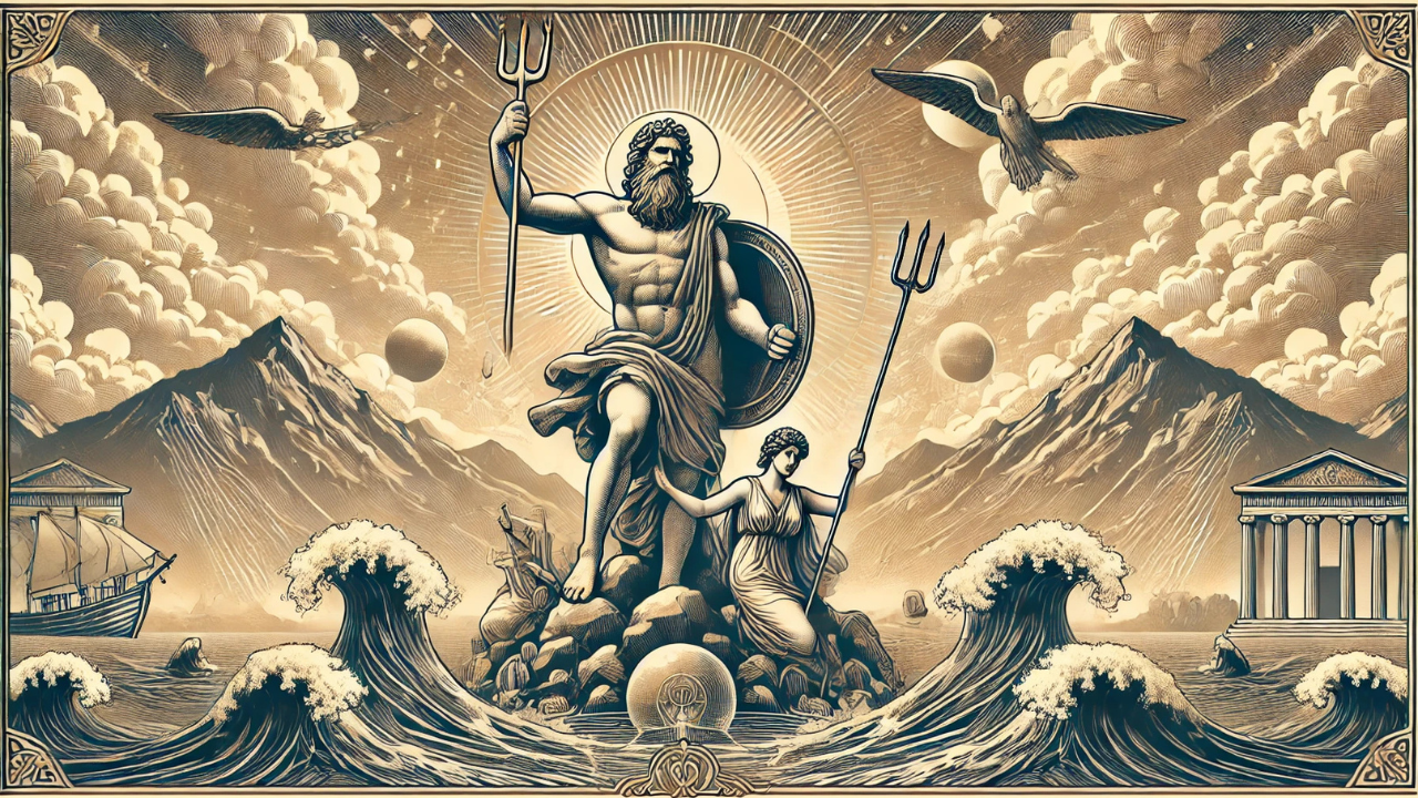 A mitologia grega, seus deuses e histórias que moldaram a cultura da Grécia Antiga. Veja como esses mitos influenciam o mundo até hoje!