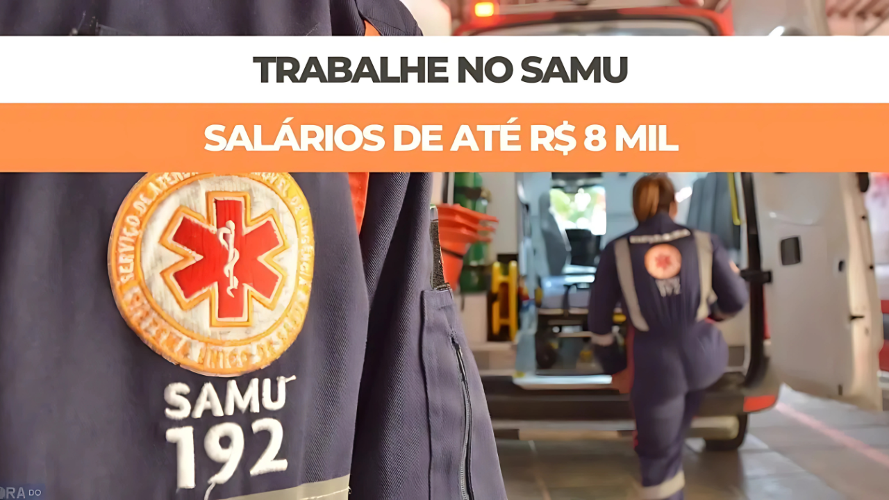 O Concurso Público do SAMU oferece vagas de emprego para técnicos, auxiliares, assistentes e outros cargos, com atuação em Minas Gerais.