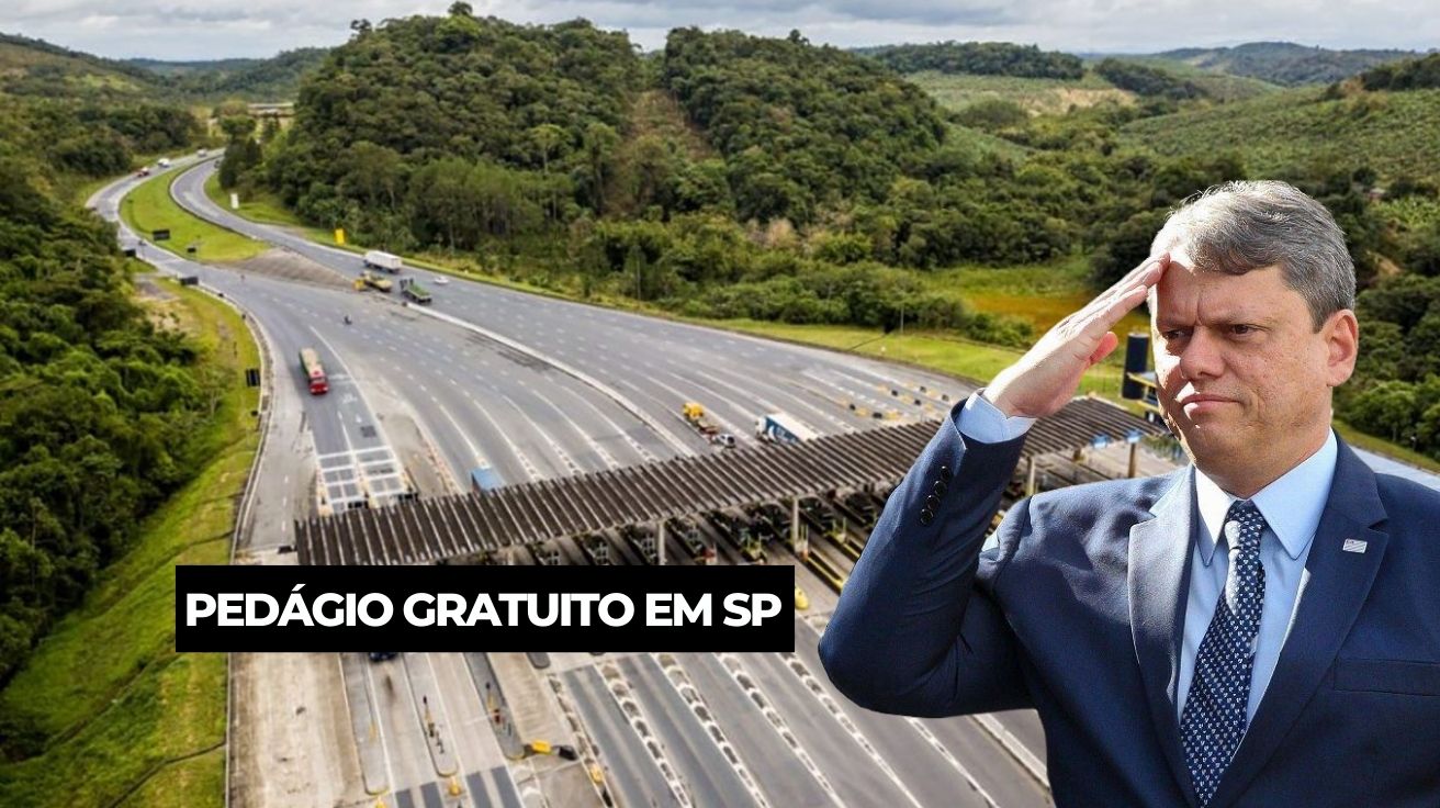 Tarcísio de Freitas fala sobre isenção de pedágio para moradores de SP, destacando benefícios e justiça tarifária com modelo free flow.