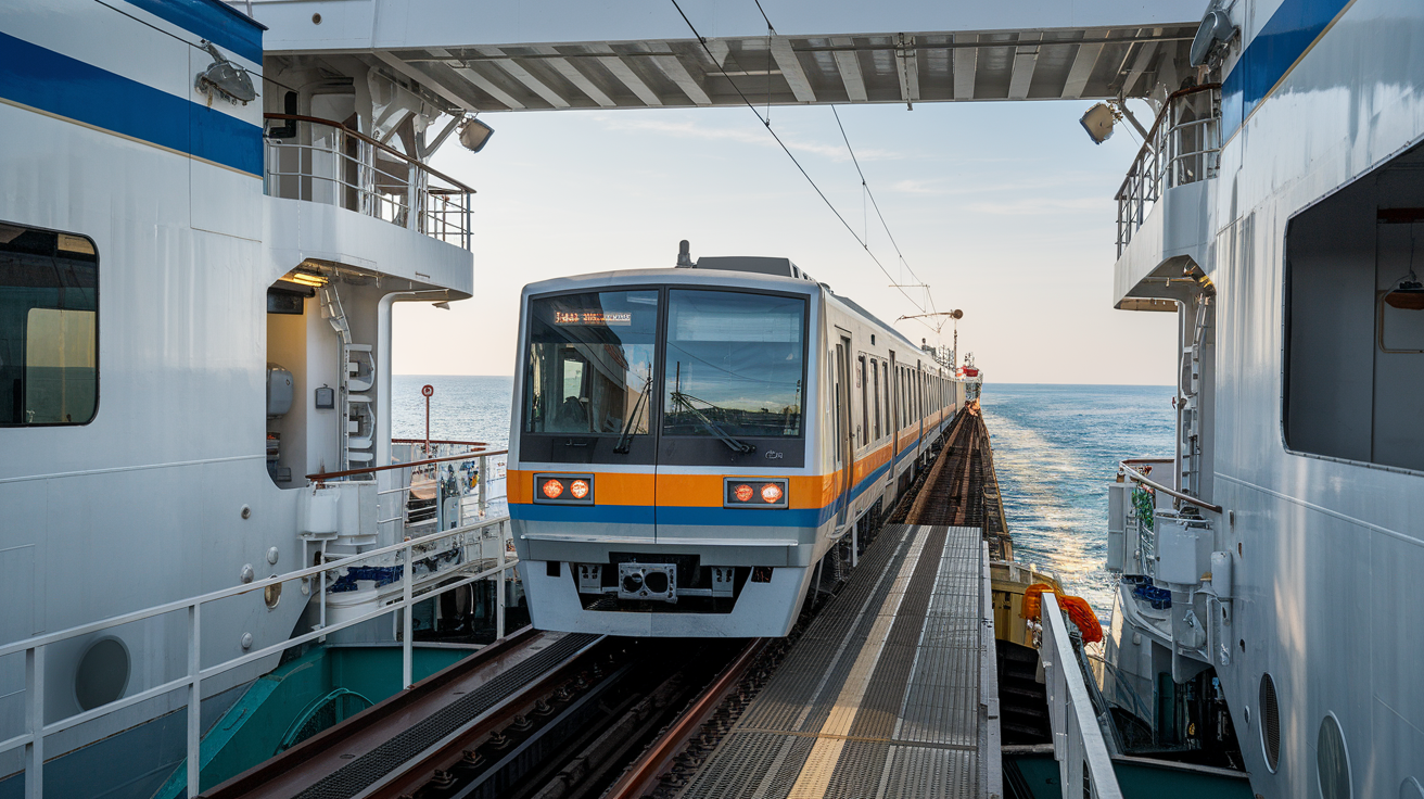 Conheça o trem que embarca dentro de um navio para cruzar o mar entre a Itália e a Sicília em uma das viagens ferroviárias mais inusitadas do mundo
