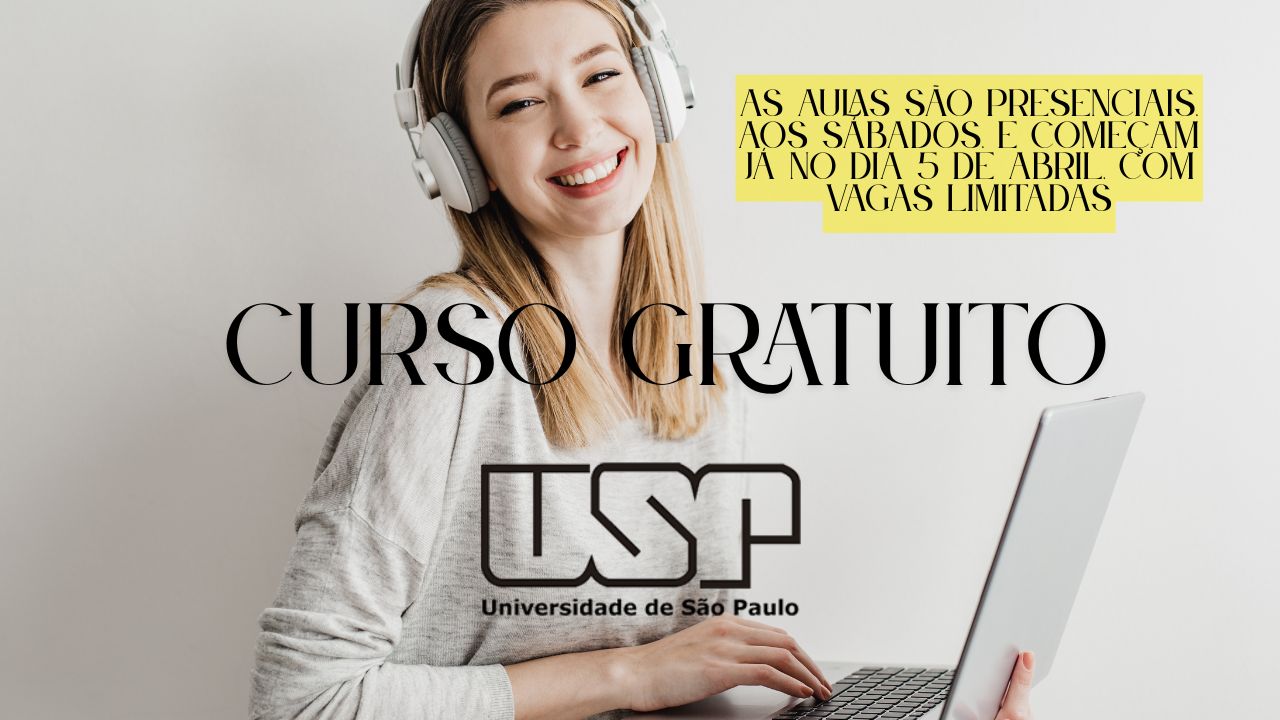 Curso gratuito de comunicação! USP abre inscrições com foco em pessoas de baixa renda; veja como participar até 29 de março