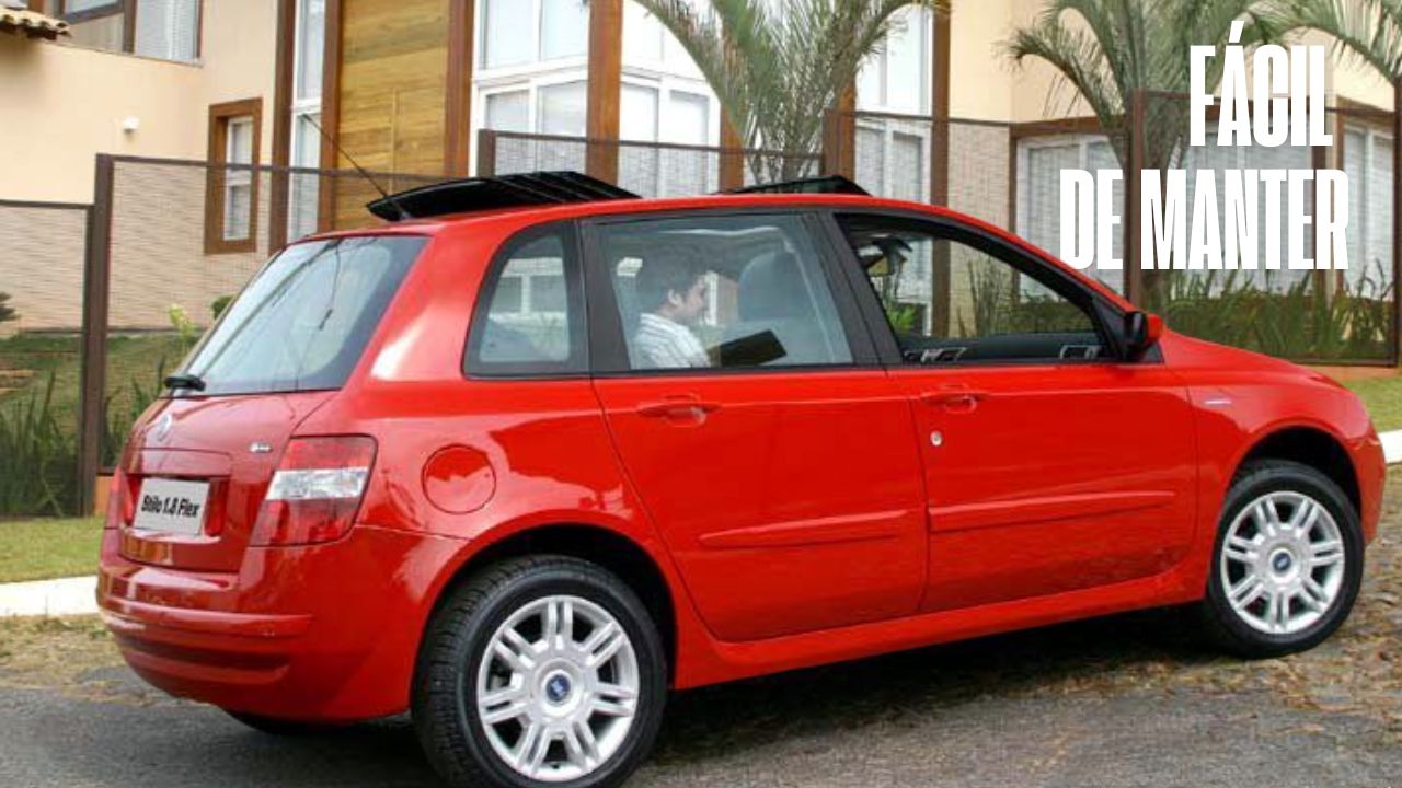 Fiat Stilo 1.8 2007 com teto solar Sky Window: um hatch médio completo, estiloso e acessível