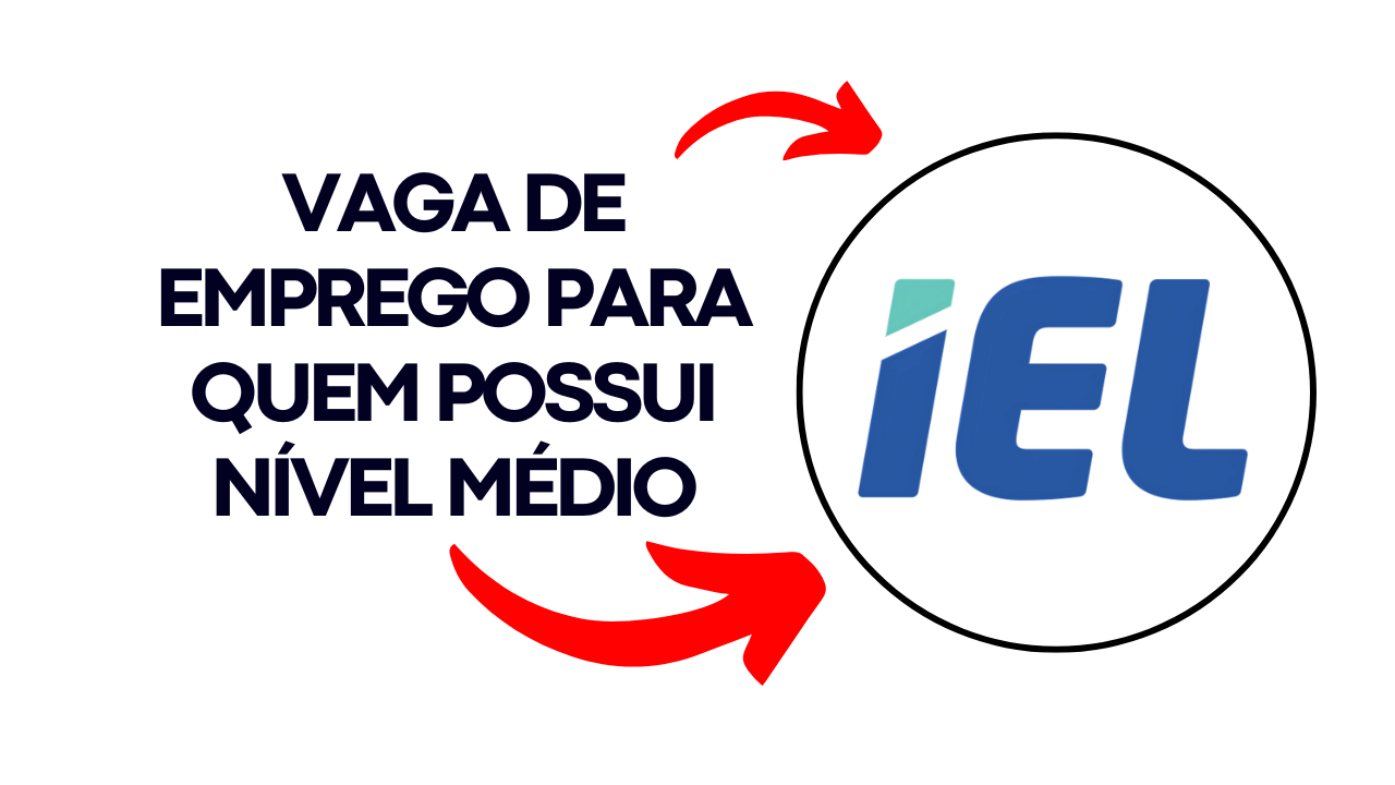 Inscreva-se hoje mesmo no processo seletivo para a nova vaga de emprego de operador de ETE no IEL com carga horária de 40h semanais.