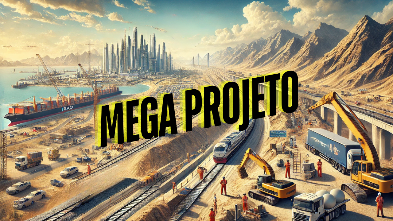 O Iraque planeja investir US$ 17 bilhões em uma ferrovia, rodovia e um novo porto para conectar a Ásia à Europa, como uma alternativa ao Canal de Suez