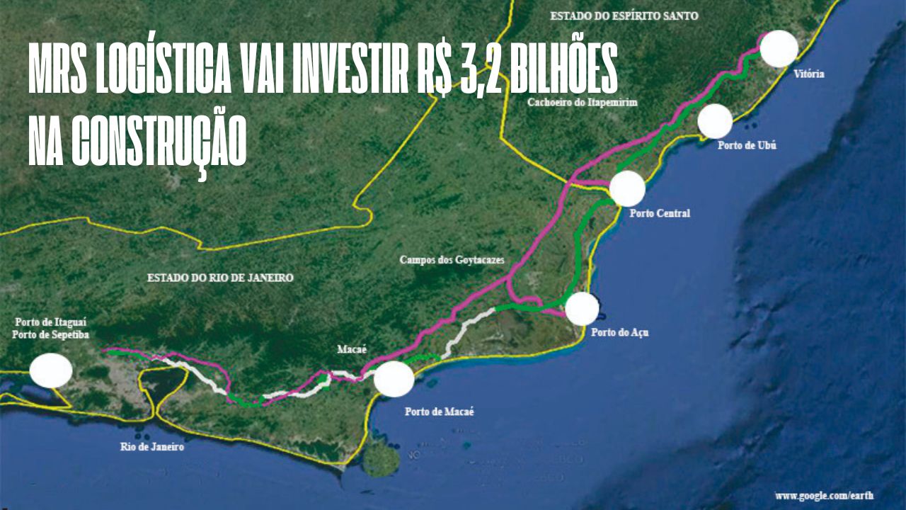 MRS Logística planeja investir R$ 3,2 bilhões na construção do trecho de 200 km da EF-118 entre Anchieta (ES) e Porto de Açu (RJ), enquanto investidores árabes e chineses demonstram interesse no projeto. Leilão será realizado no final de 2025
