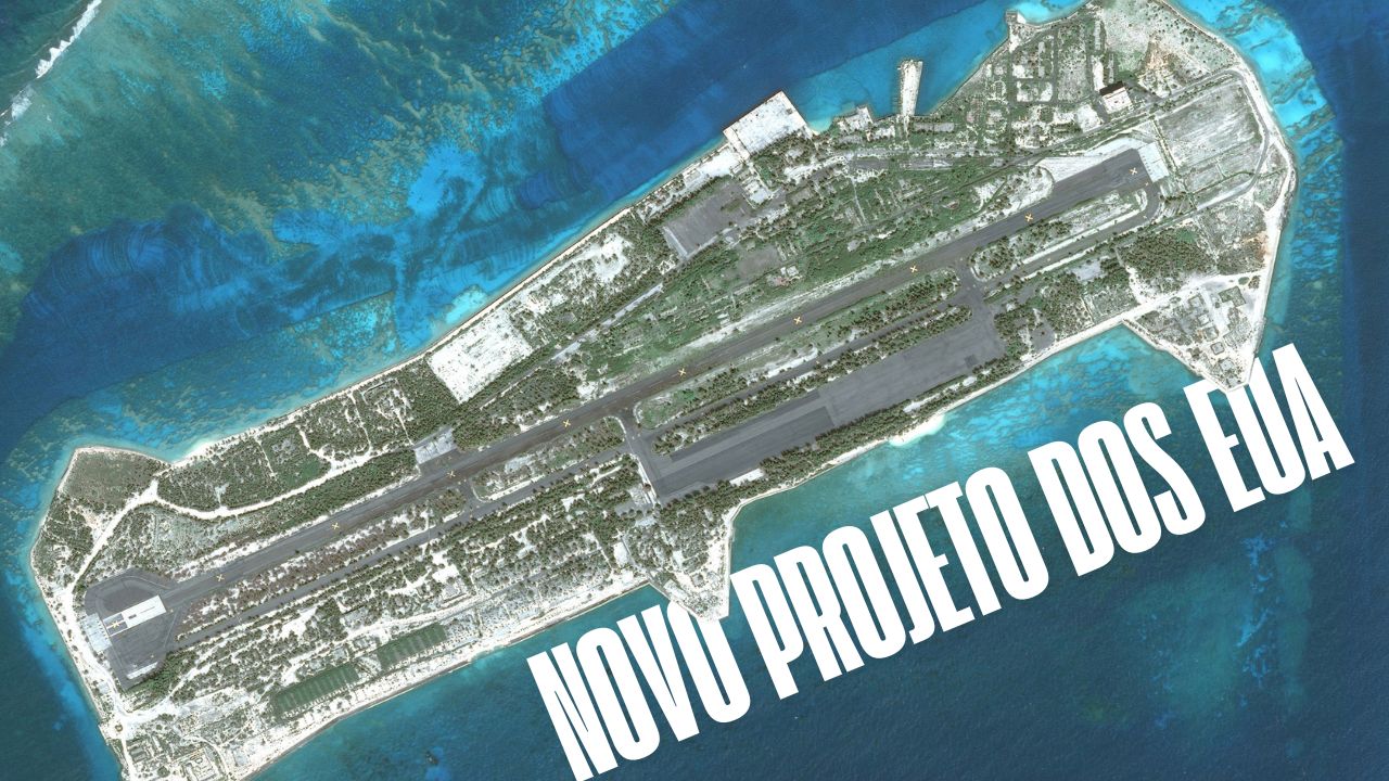 NASA revela imagens secretas de ilha abandonada que agora faz parte do maior projeto dos EUA para transporte global de armas!