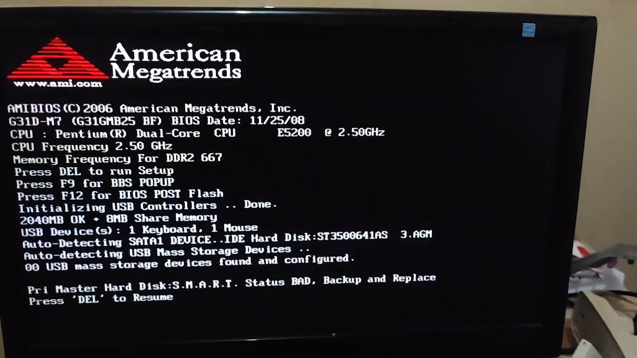 O que significa “American Megatrends” no seu computador