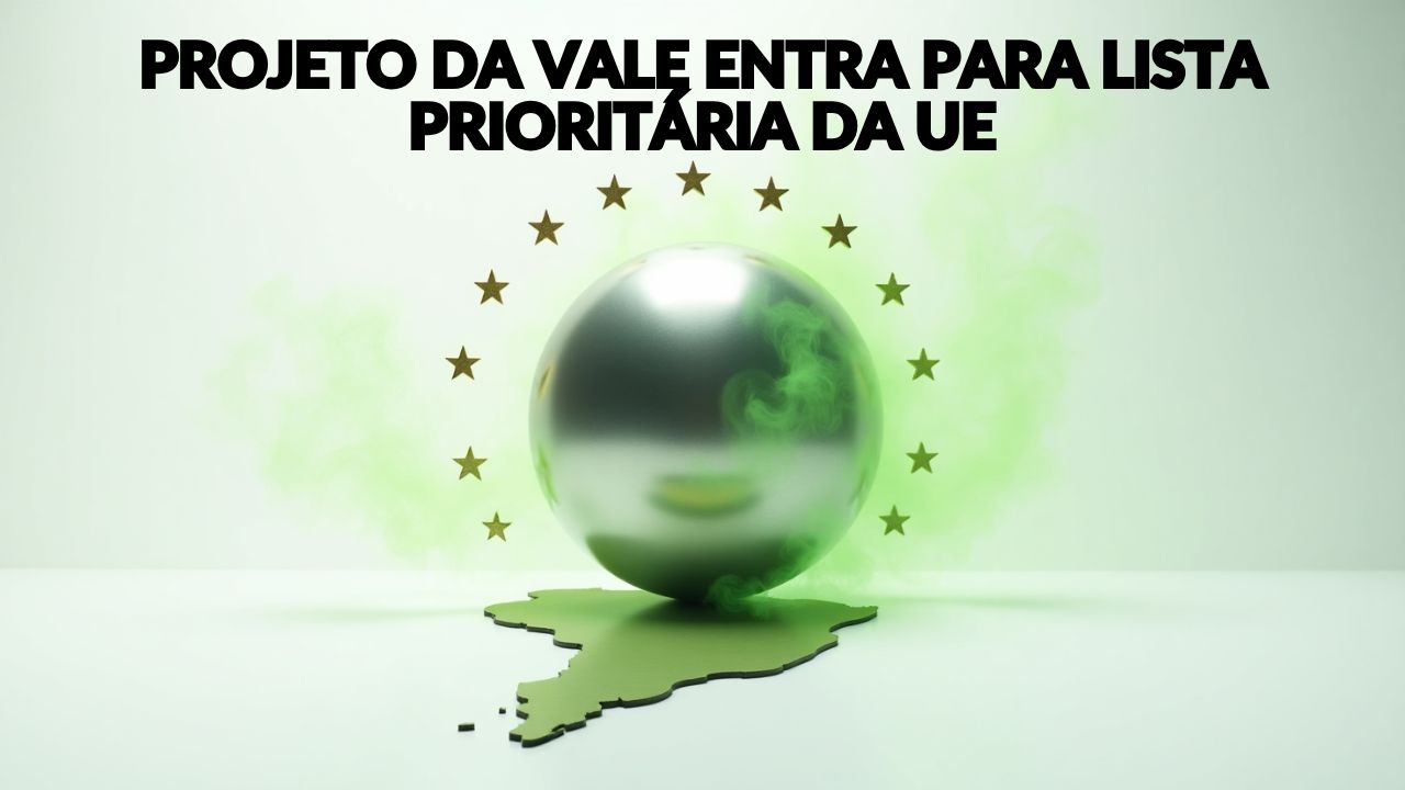 Projeto de hidrogênio verde da Vale ganha destaque e entra na lista prioritária da União Europeia