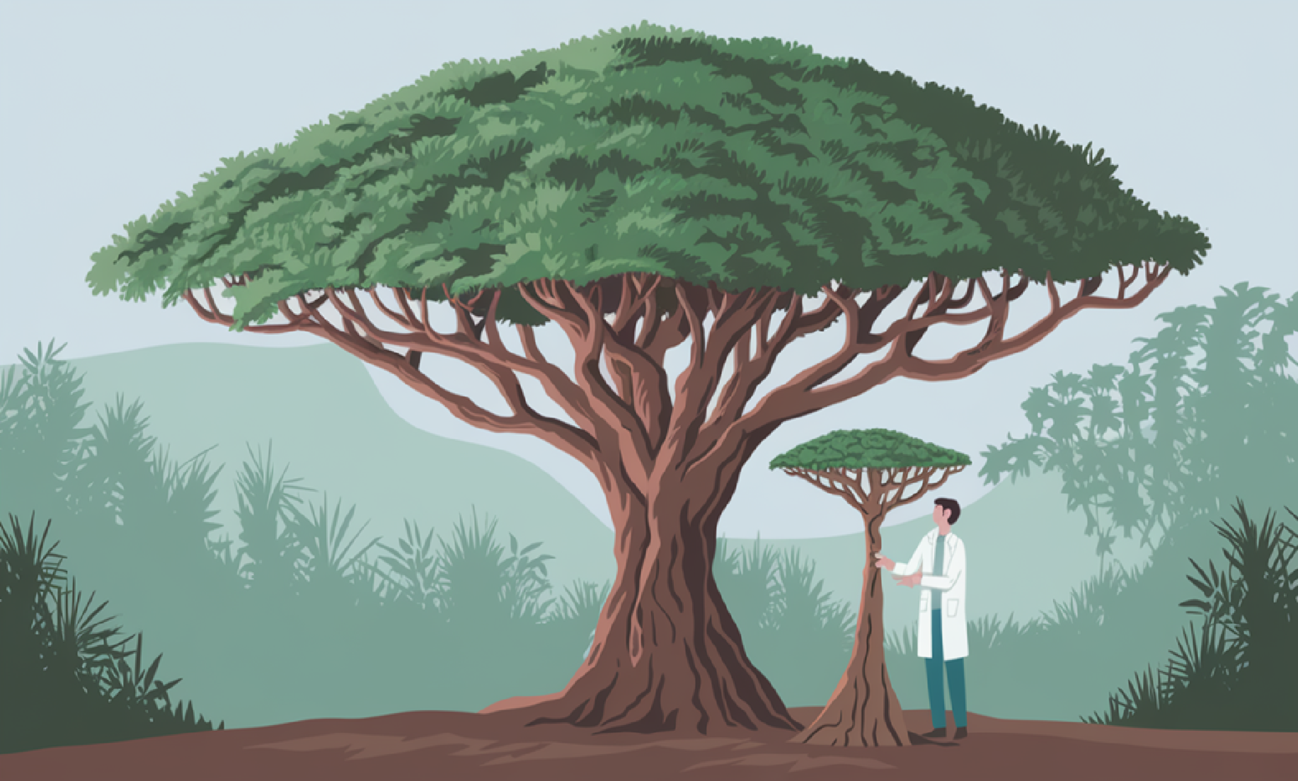 DNA, araucária, clone