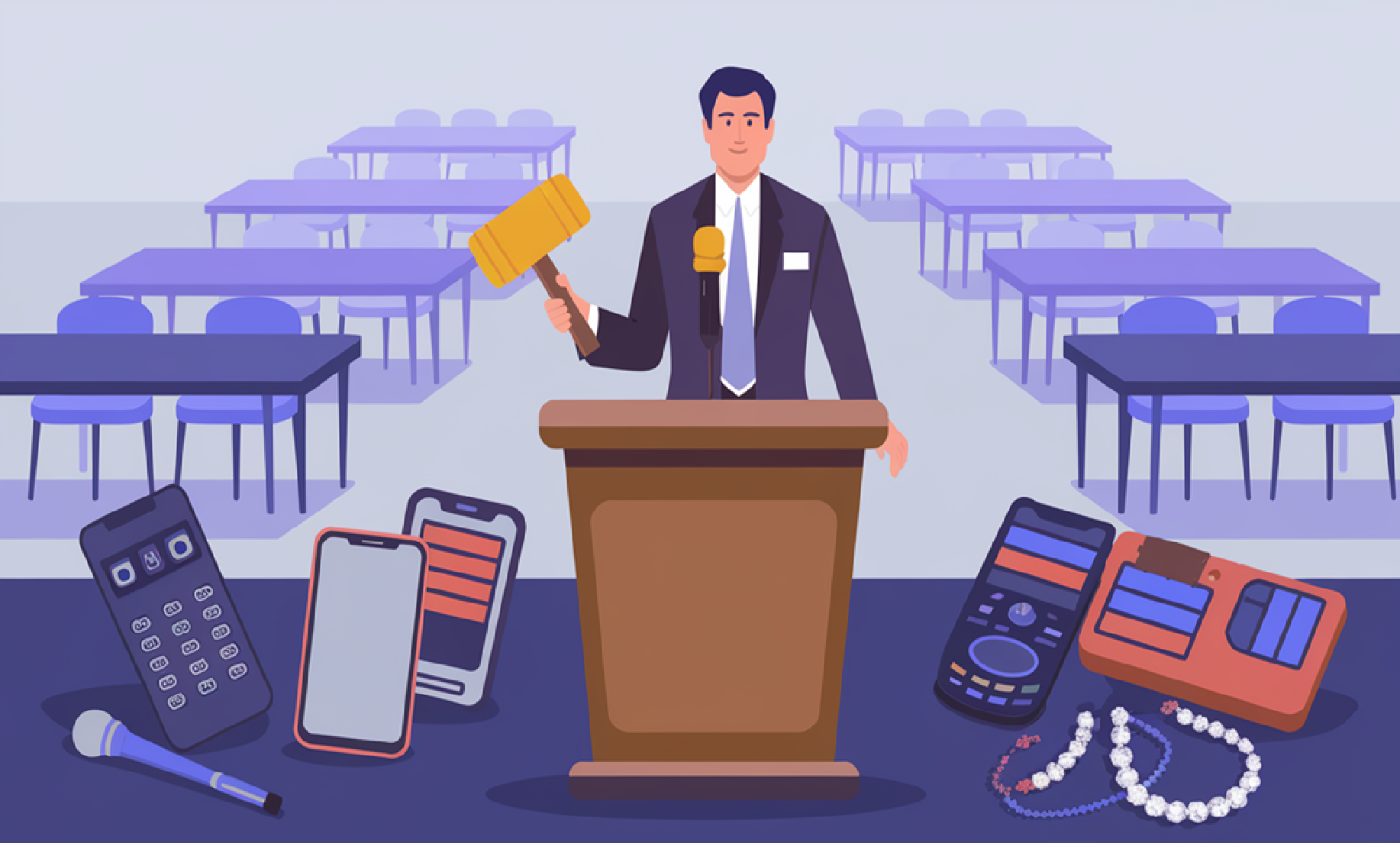 leilão, produtos, empresa