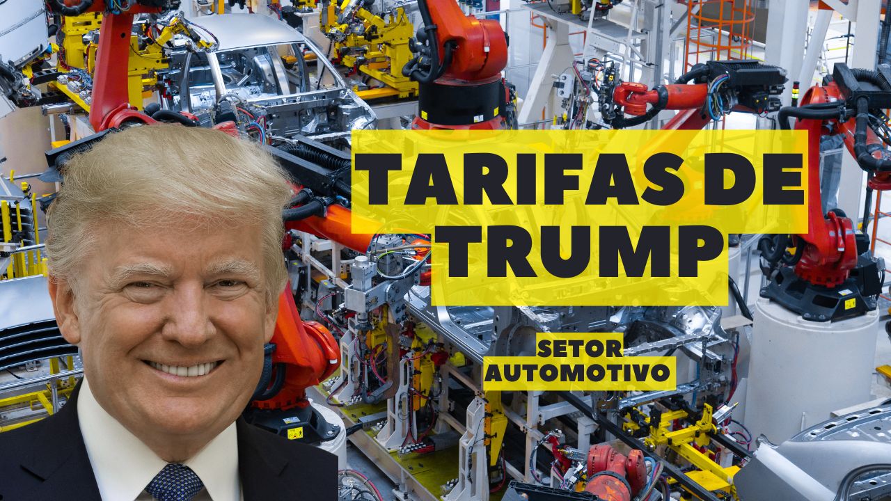 Tarifas de Trump afetam setor automotivo com nova taxação sobre carros e peças importadas