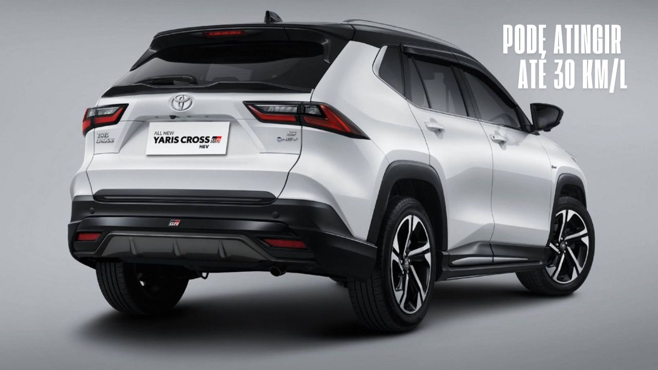 Toyota Yaris Cross chega ao Brasil revolucionando os SUVs: preço a partir de R$ 130 mil e incrível consumo de 30 km/l!