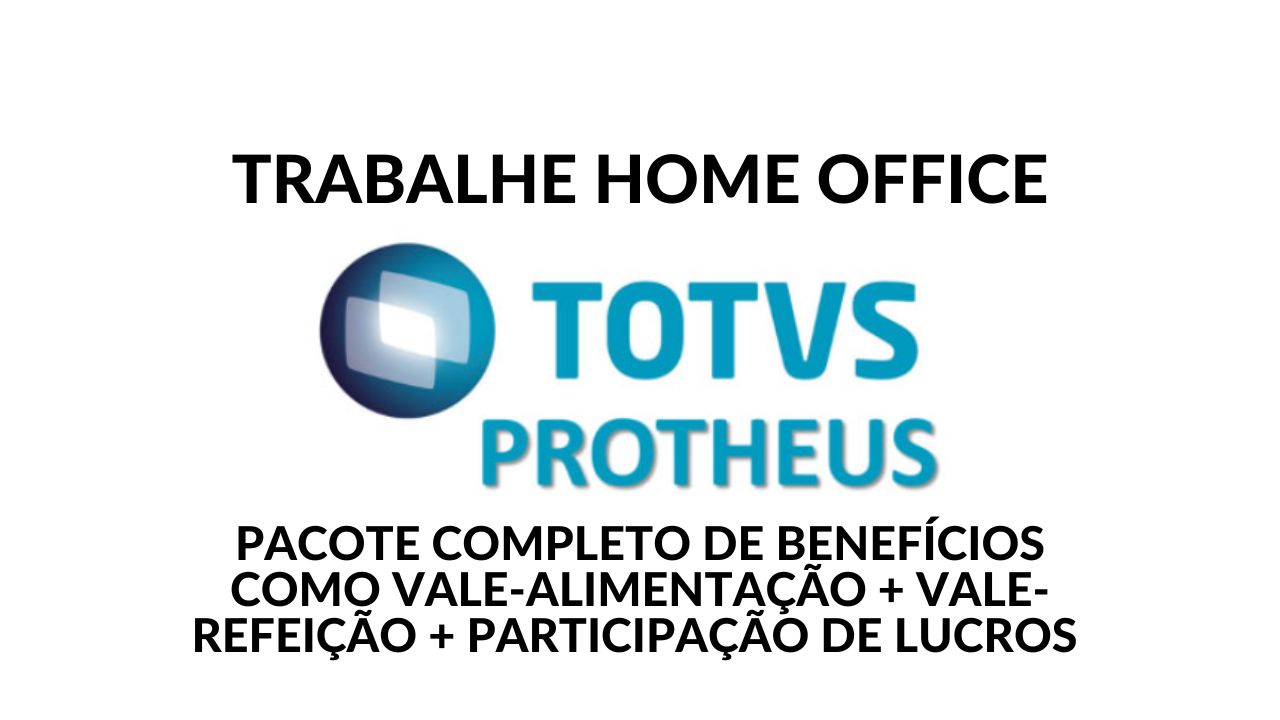 Trabalhe em casa como Analista de Suporte Técnico na TOTVS com salário competitivo + benefícios imperdíveis, como seguro de vida e participação de lucros