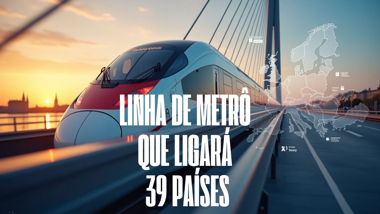 Novo projeto ferroviário quer interligar 39 países europeus com trens de 400 km/h, reduzindo viagens e impulsionando a economia do continente