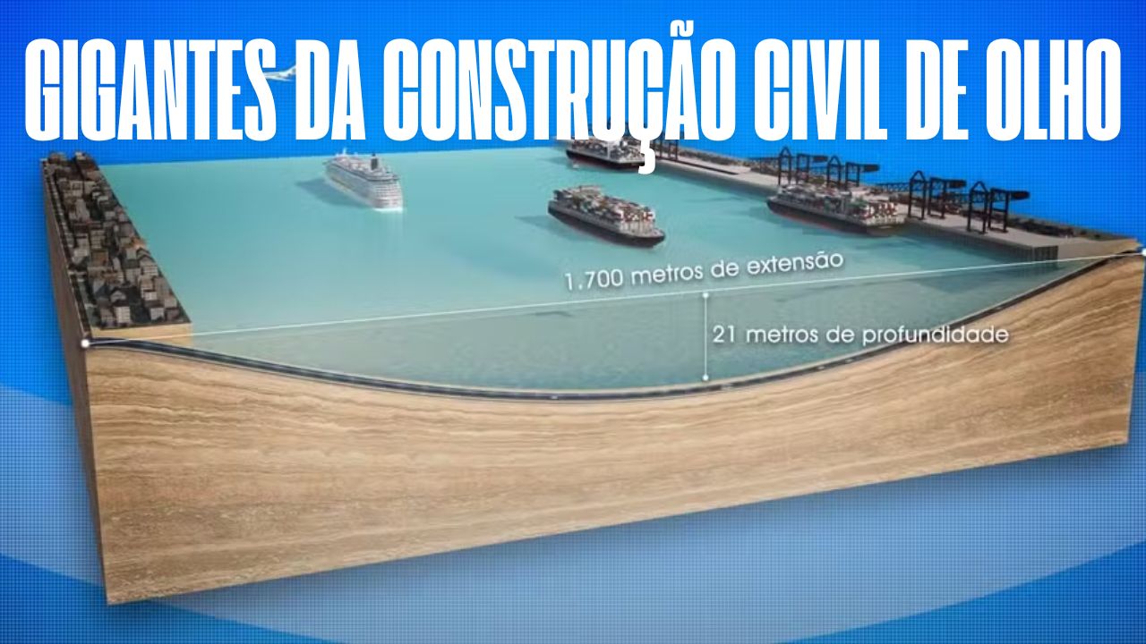 Túnel submerso Santos-Guarujá atrai gigantes da construção civil. Obra de R$ 6 bilhões terá leilão em agosto e visa reduzir tempo de viagem para 2 minutos e gerar 9.000 empregos