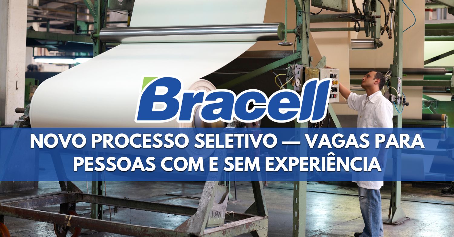 Multinacional Bracell está com dezenas de vagas abertas para manutenção automotiva, auxiliares e assistentes, almoxarifes, funileiros, entre outros