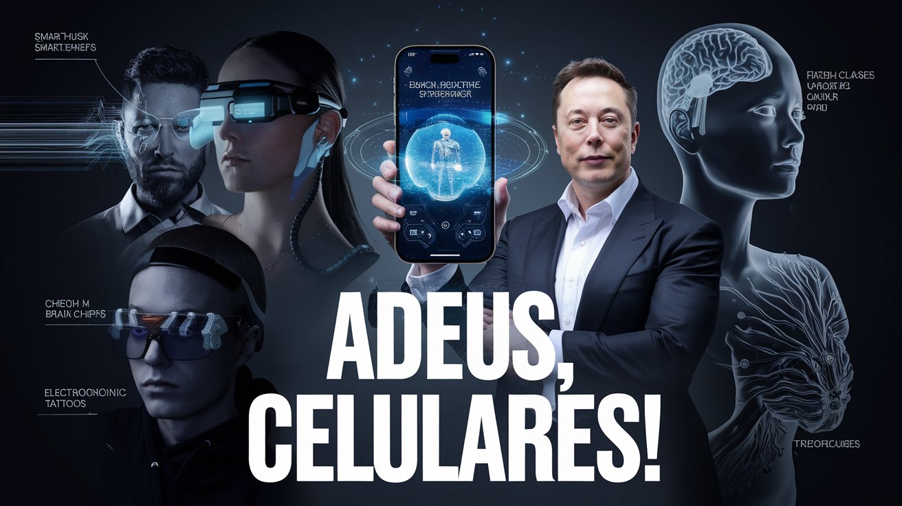 Bilionários da tecnologia preveem o fim dos celulares! IA, wearables e chips cerebrais serão o futuro? Tim Cook discorda dessa ideia!
