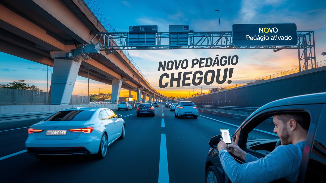 São Paulo terá mais pedágios eletrônicos free flow! Sem paradas, cobrança automática e descontos para usuários frequentes. Saiba mais!