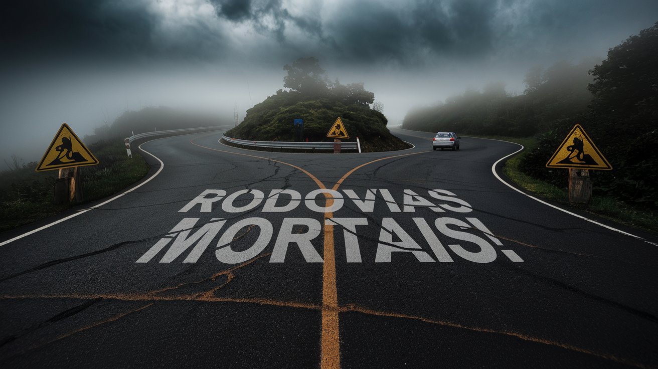 Santa Catarina lidera o ranking das estradas mais perigosas do Brasil! Altos índices de acidentes tornam a viagem um risco constante.