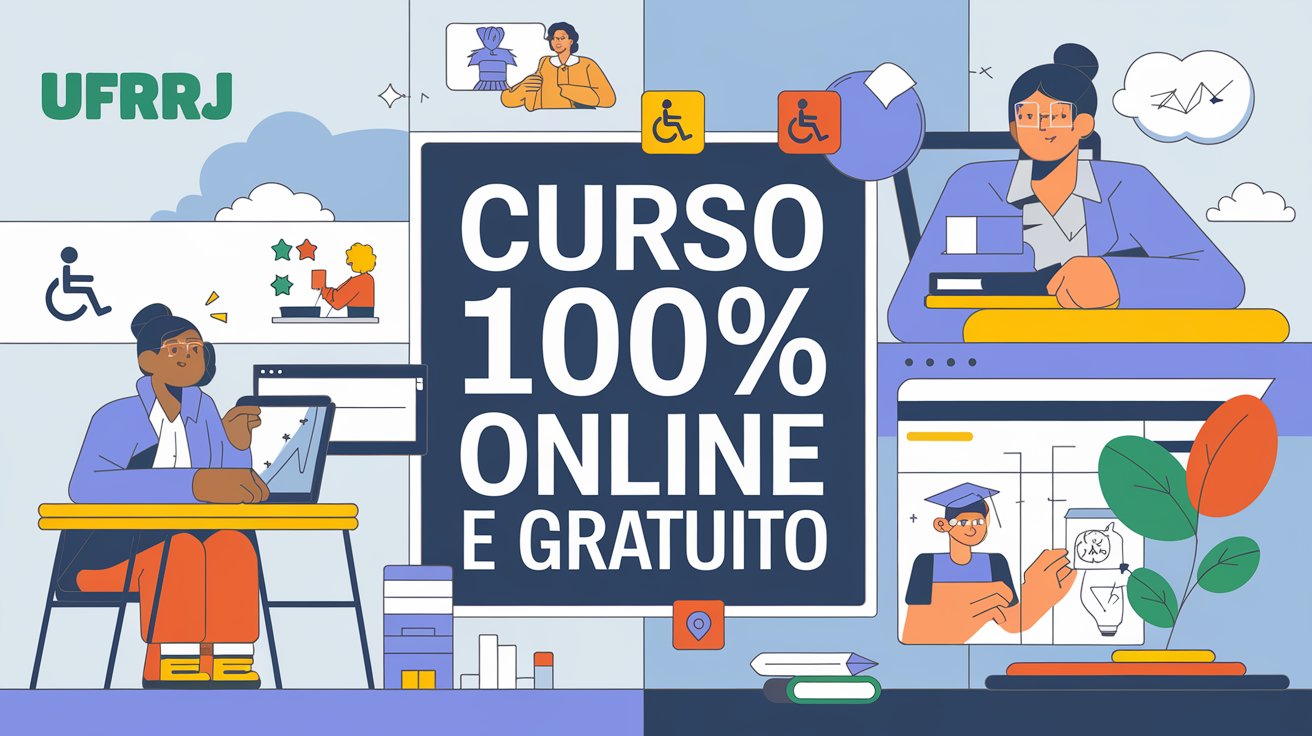 UFRRJ abre 500 vagas para especialização gratuita e online em Educação Especial e Inovação Tecnológica. Inscrições até 10/03!