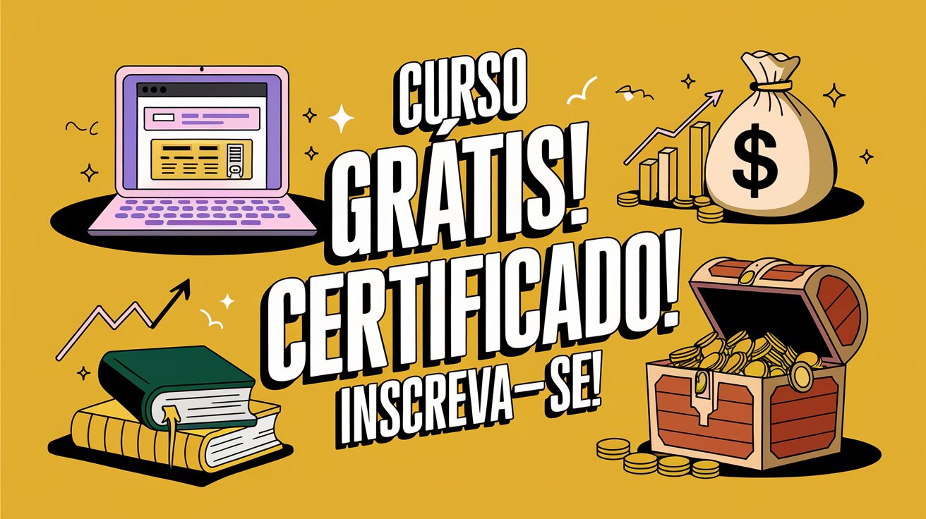 Aprenda Educação Financeira de graça! IFRS oferece curso online com certificado MEC. Vagas abertas, sem provas! Inscreva-se já!
