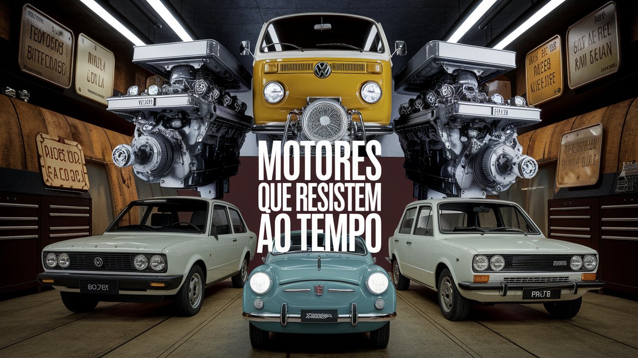 Descubra os motores que desafiaram o tempo e ainda fazem história na indústria automotiva brasileira. Conheça os detalhes!