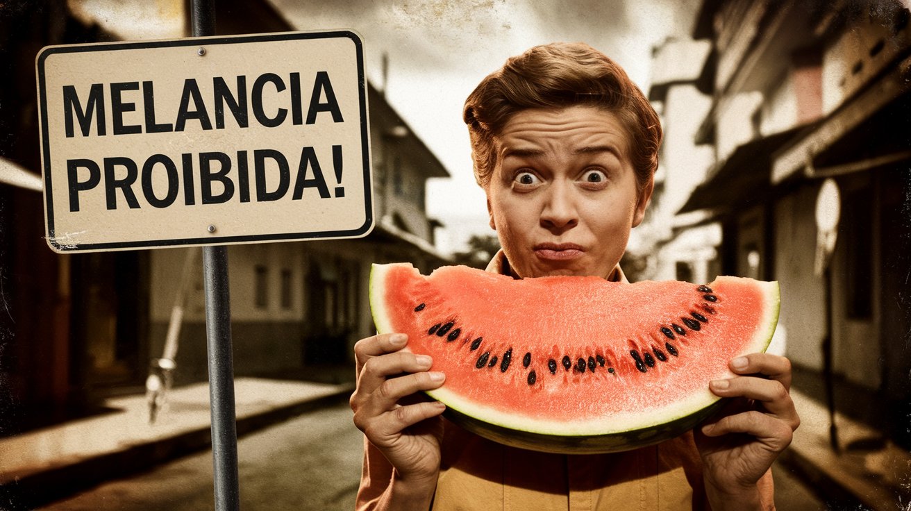 Lei antiga proíbe melancia em Rio Claro (SP)! Criada há 130 anos, a regra ainda está em vigor, mas moradores desafiam a proibição.