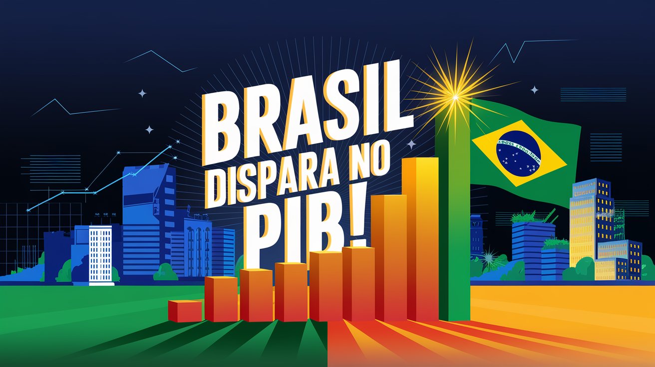 Brasil surpreende e está entre os países com maior crescimento do PIB em 2024! Veja o ranking e descubra quem lidera a lista!