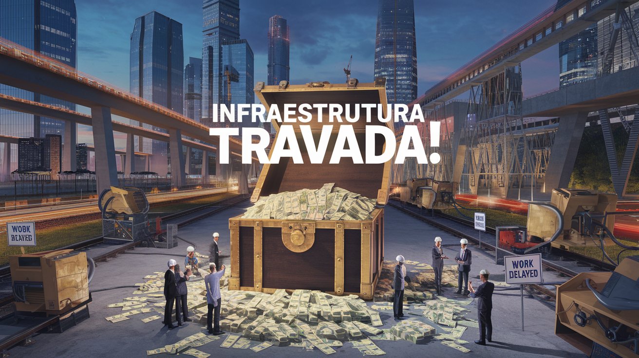 Alemanha está sentindo o peso dos grandes projetos de infraestrutura que parecem não sair do papel, mesmo com dinheiro para investir.