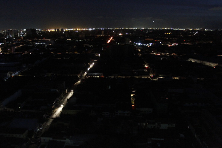 imagem que representa o apagão