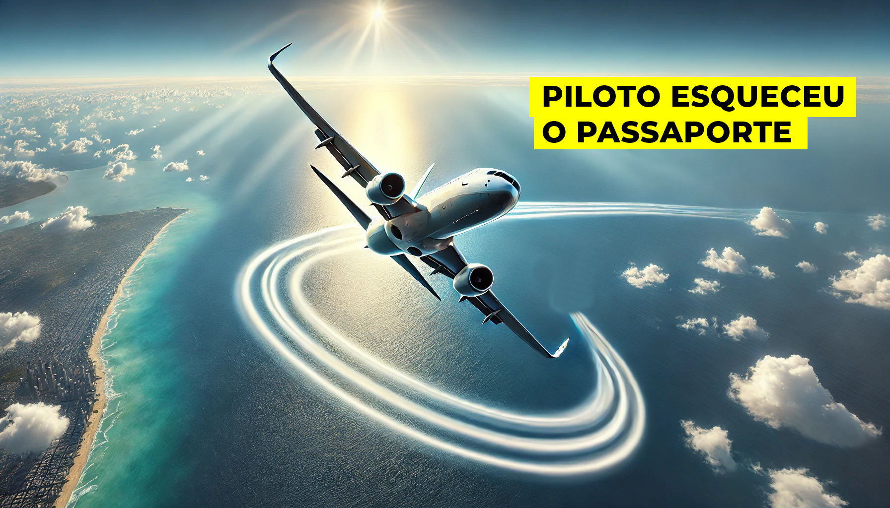 avião, passaporte, piloto