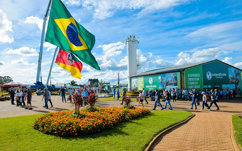 A Expodireto Cotrijal é uma das maiores feiras do agronegócio internacional