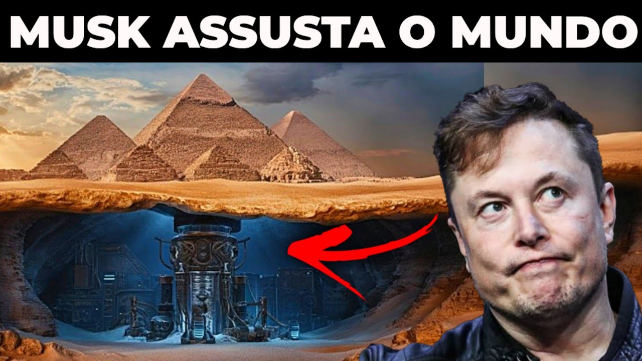 Elon Musk afirma saber a verdade sobre as pirâmides do Egito! Segredos ocultos e descobertas subterrâneas podem mudar a história!