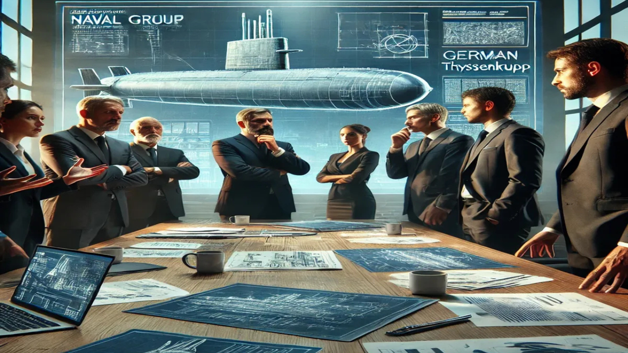Naval Group acusa a ThyssenKrupp de transferir tecnologia de submarinos para países que se tornaram concorrentes no mercado global.