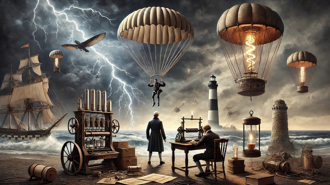 Conheça inventores morreram testando suas próprias criações. Histórias trágicas de genialidade, inovação e os riscos do avanço tecnológico!