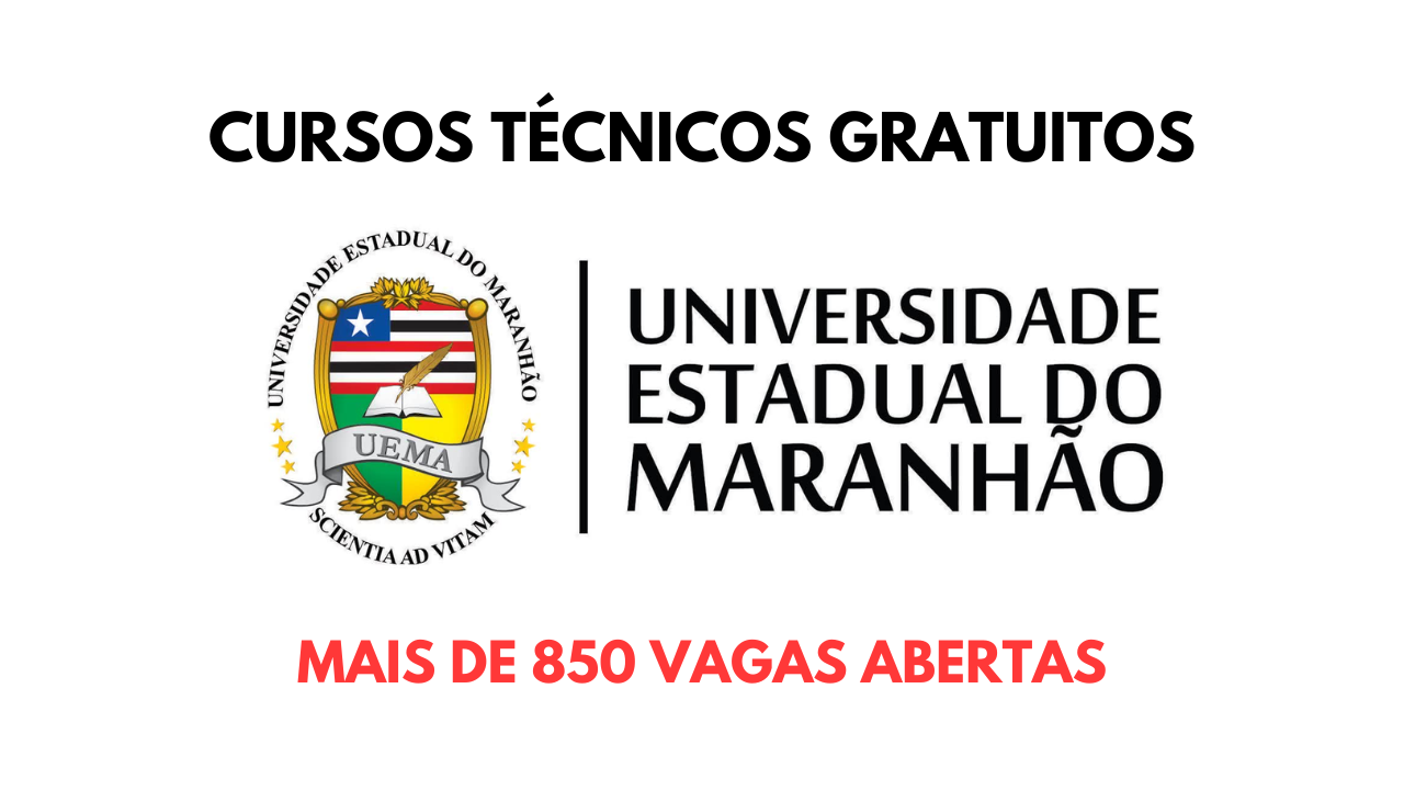 As vagas para os cursos técnicos gratuitos oferecidos pela UEMA são uma excelente oportunidade para quem busca uma qualificação profissional de qualidade.